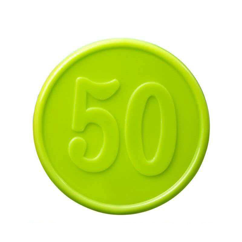 40PCS Poker Chips With Numbers - Kids Education Number recension och pris
