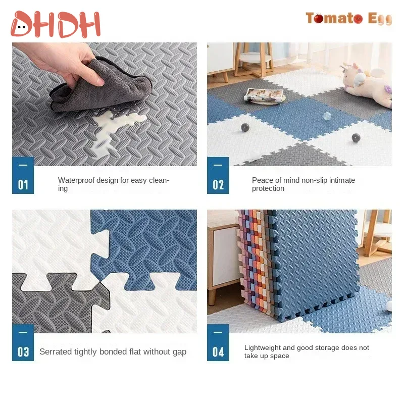 Premium Thick 2 5cm Baby Play  - Kids Educational Mat recension och pris