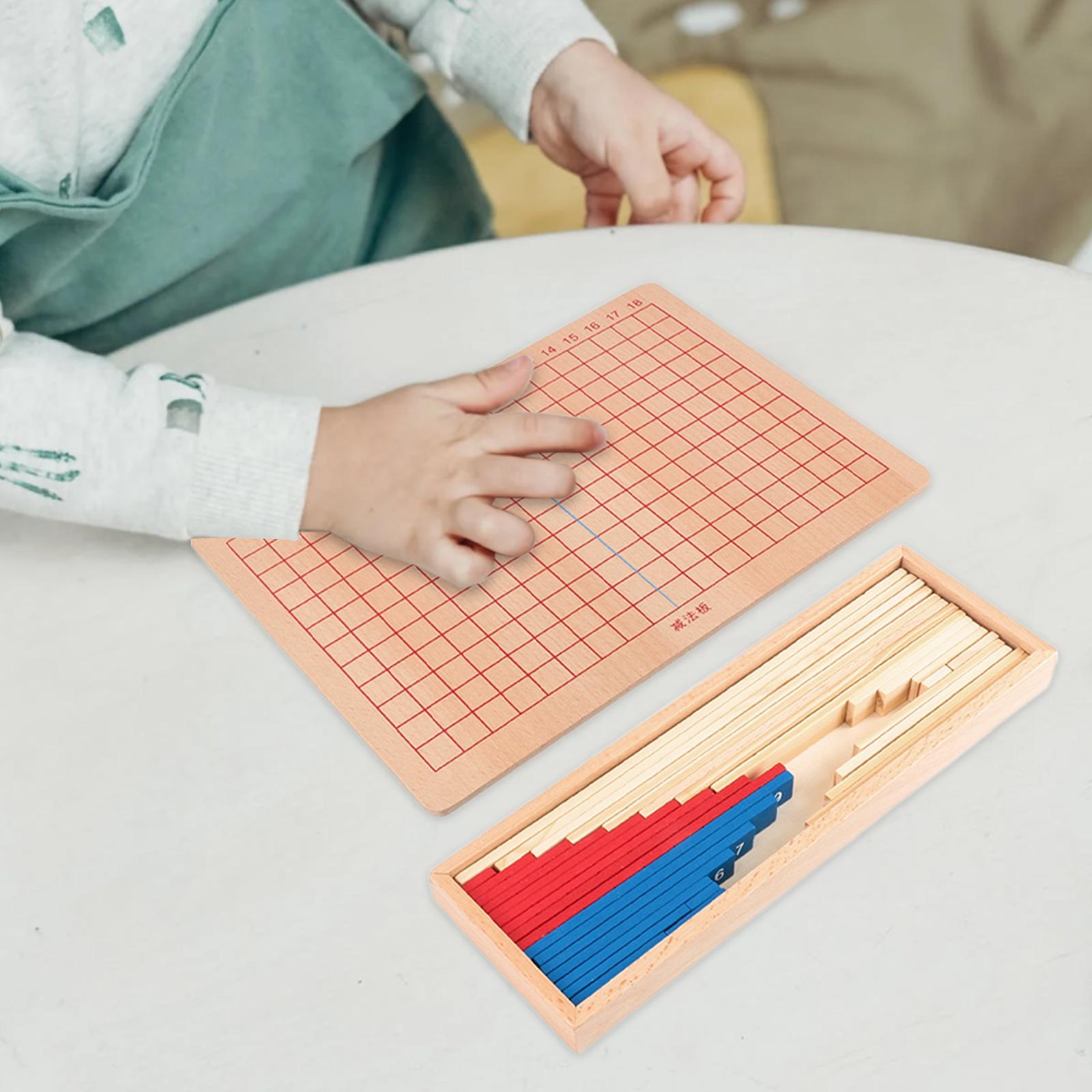 Montessori Math Board Early Le - Kids Education Number recension och pris