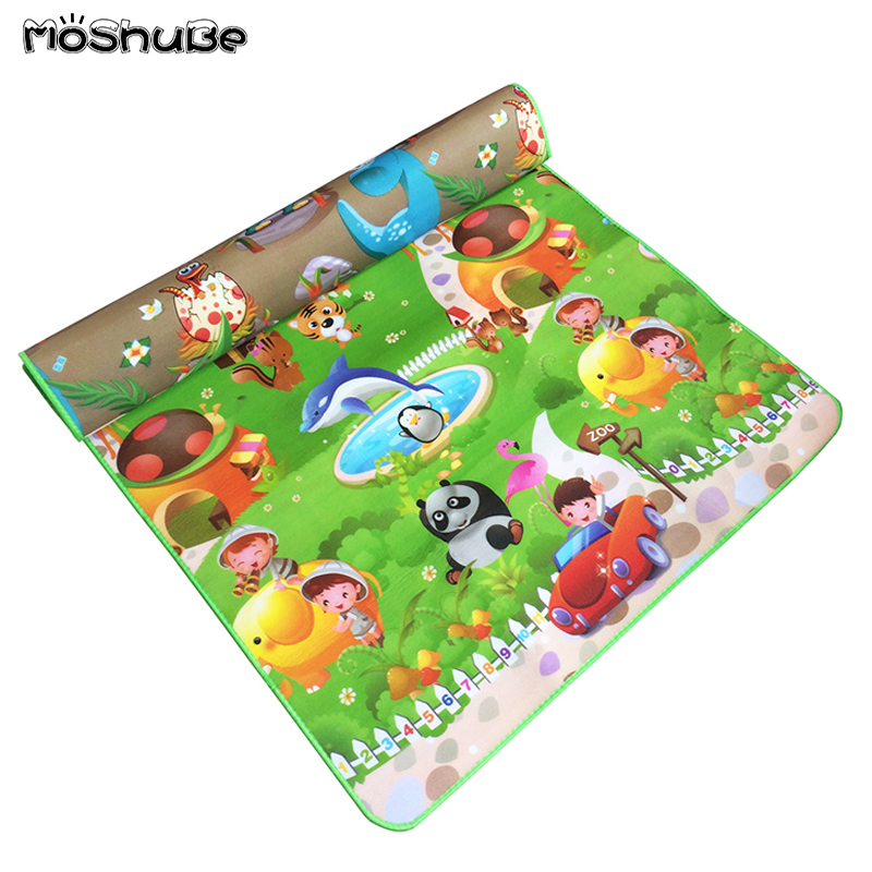180*120cm Baby Play Mat Childr - Kids Educational Mat recension och pris