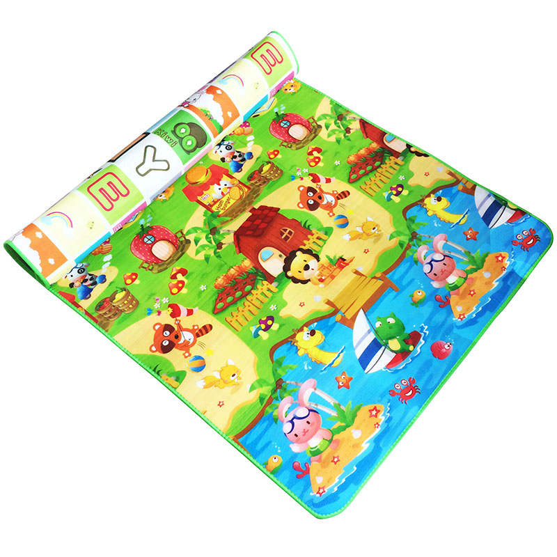 180*120cm Baby Play Mat Childr - Kids Educational Mat recension och pris