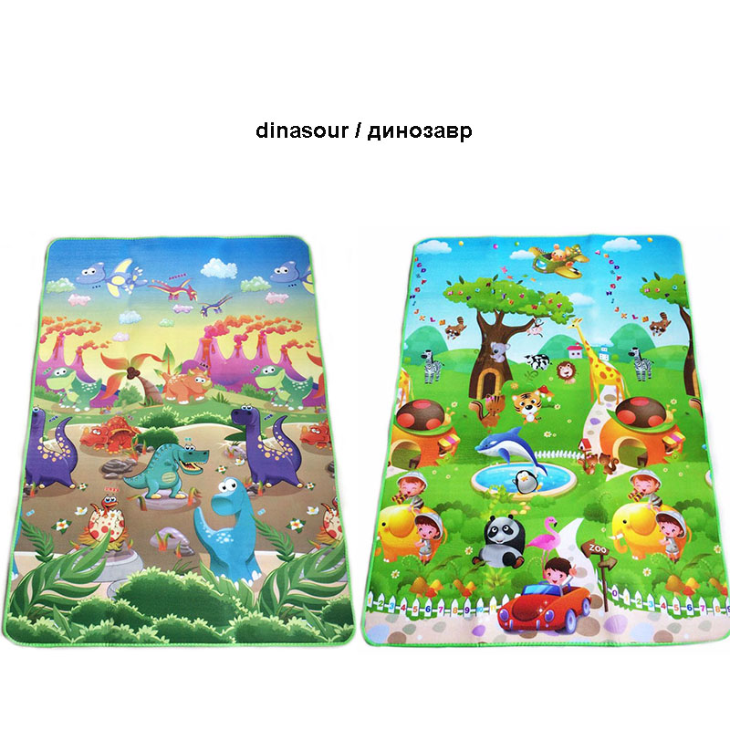180*120cm Baby Play Mat Childr - Kids Educational Mat recension och pris