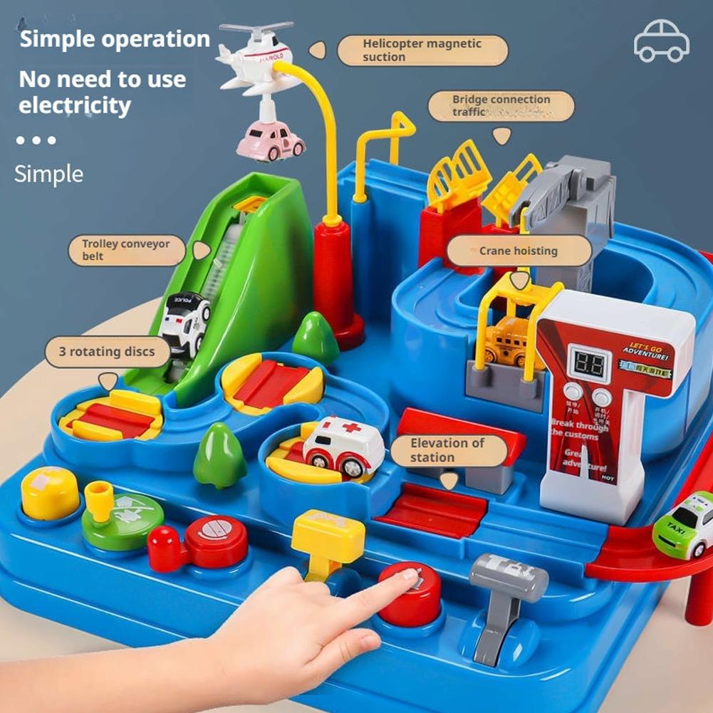 Racing Rail Car Model Train Tr - Kids Educational Device recension och pris
