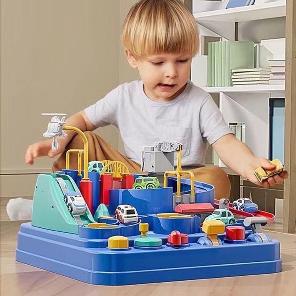 Racing Rail Car Model Train Tr - Kids Educational Device recension och pris