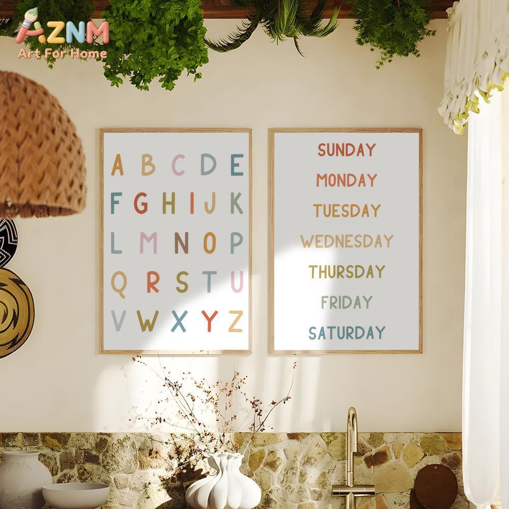 AZNM Educational Alphabet Numb - Kids Education Number recension och pris
