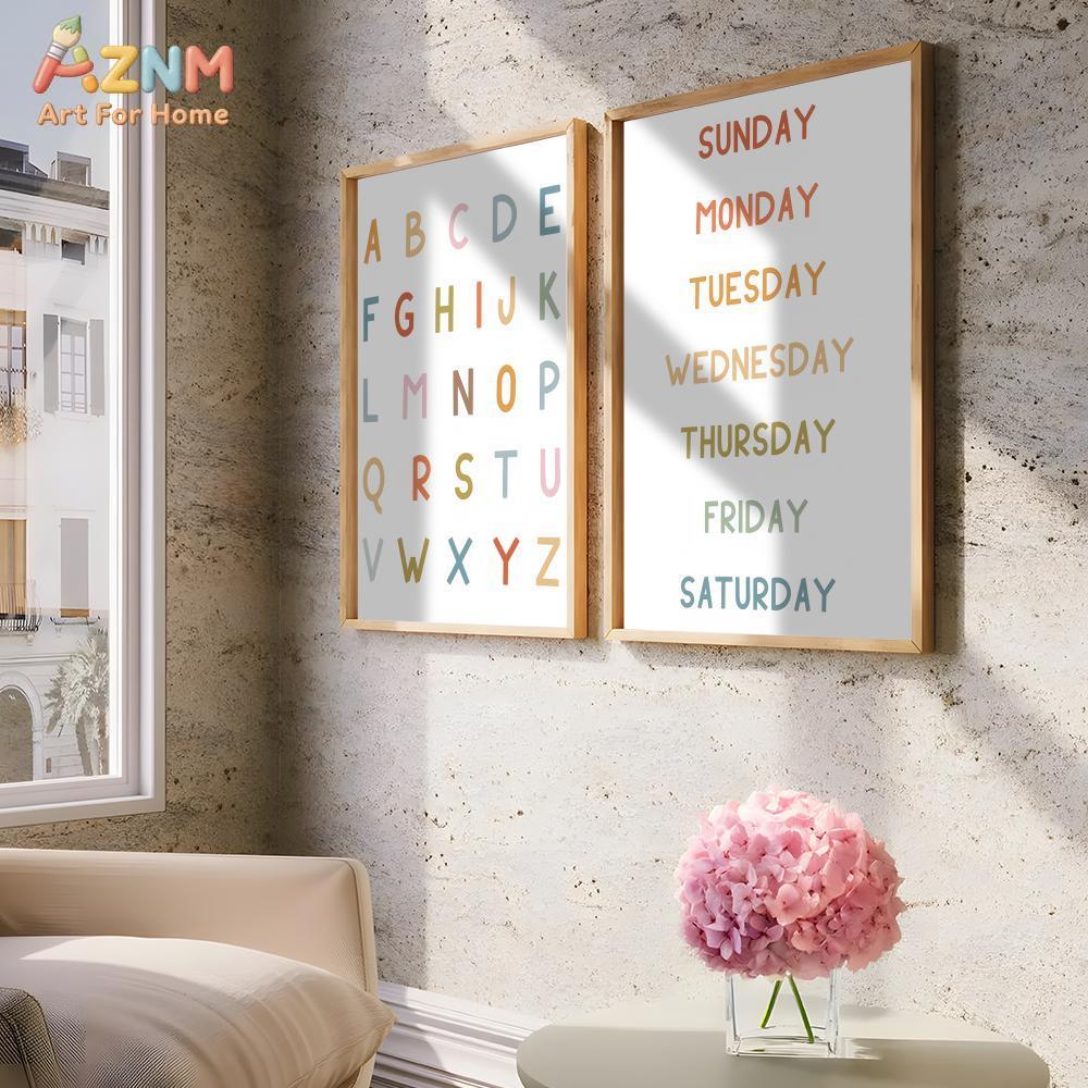 AZNM Educational Alphabet Numb - Kids Education Number recension och pris