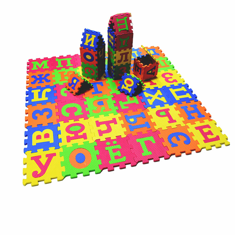 Russian Alphabet Mat Kids Play - Kids Educational Mat recension och pris
