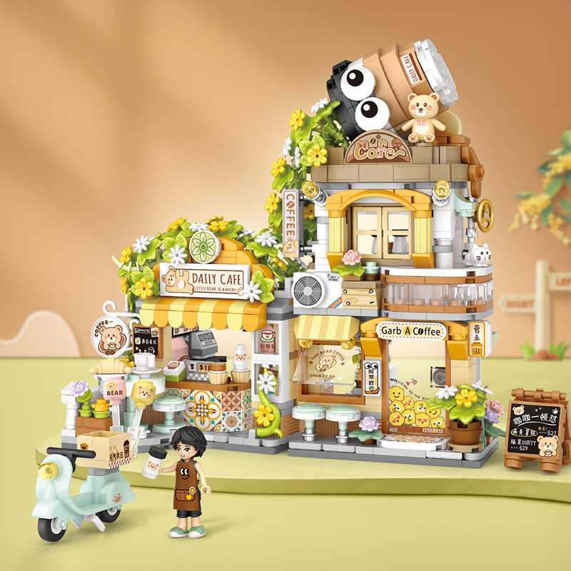 NEW Panda Pet Zoo Coffee Shop  - Kids Education Store recension och pris