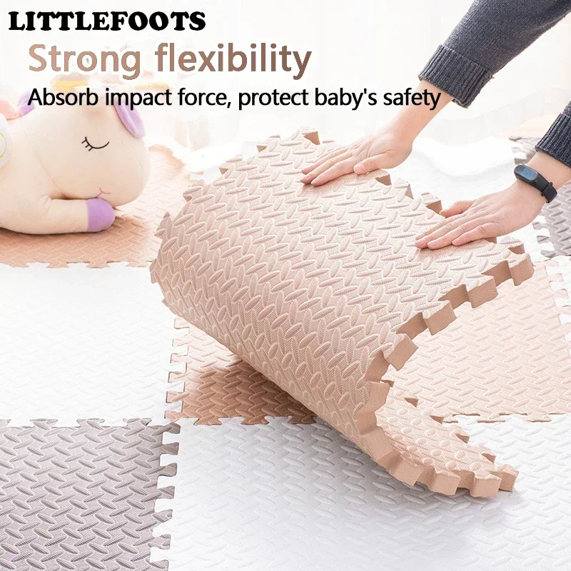 4-16PCS Interlocking Baby Play - Kids Educational Mat recension och pris