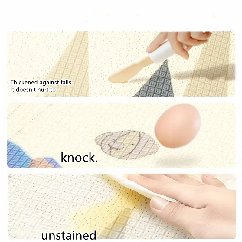 Cartoon Baby Play Mat 5 sizes  - Kids Educational Mat recension och pris