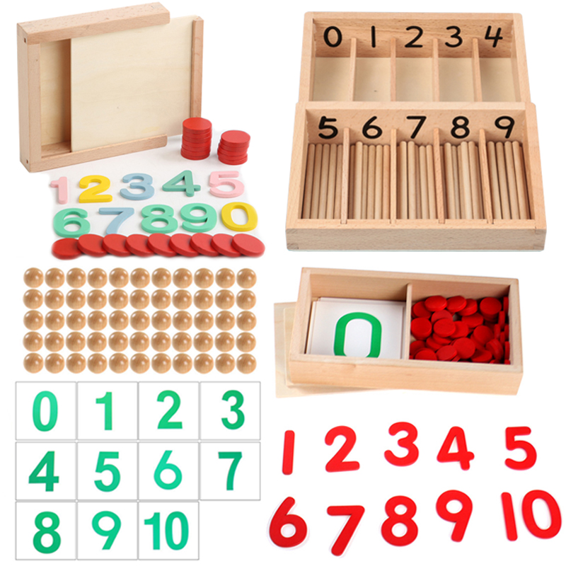 Counting Box Math Montessori T - Kids Education Number recension och pris