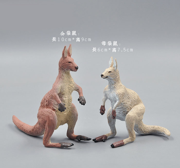 Simulation Animals Model Toy W - Kangaroo Kids Education recension och pris