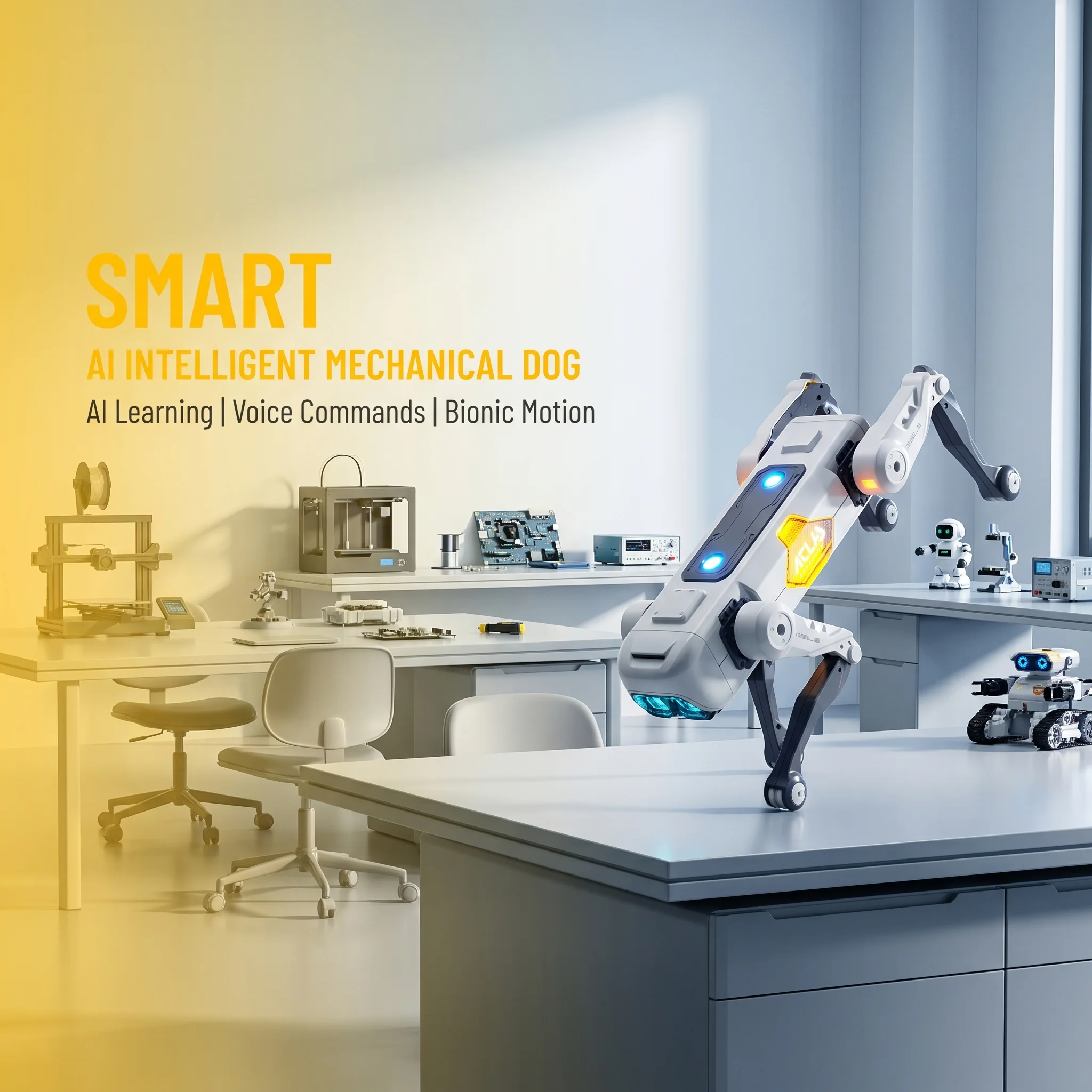 AI Smart Robot Dog, Voice & AP - Kids Educational Device recension och pris